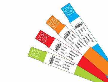 Custom Paper Wristbands